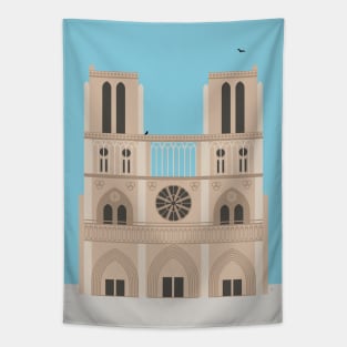 Notre Dame Cathedral, Paris, France Tapestry