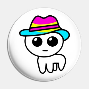 Yippee Cool Hat (Pan) Pin