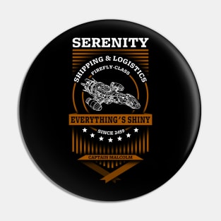 Serenity shipping Pin