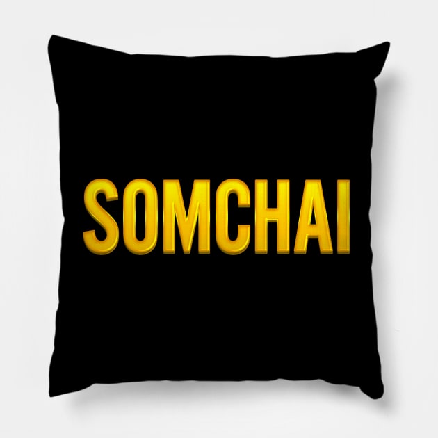 Somchai Name Pillow by xesed