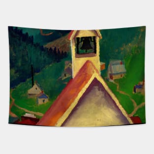 High Resolution Church Bell Ward Colorado by Georgia O'Keeffe Tapestry