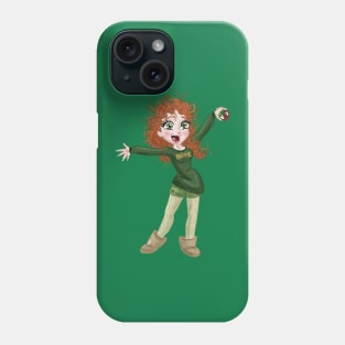 Ginger Fall Obsessed Girl Phone Case