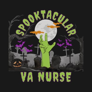 Spooktacular VA Nurse Halloween Costume T-Shirt