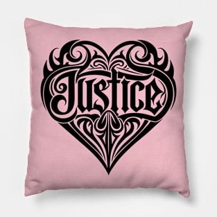 Justice Heart Pillow