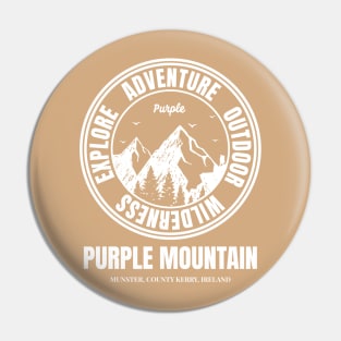 Purple Mountain, Mountaineering In Ireland Locations Pin