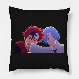 Langa and Reki confused Pillow