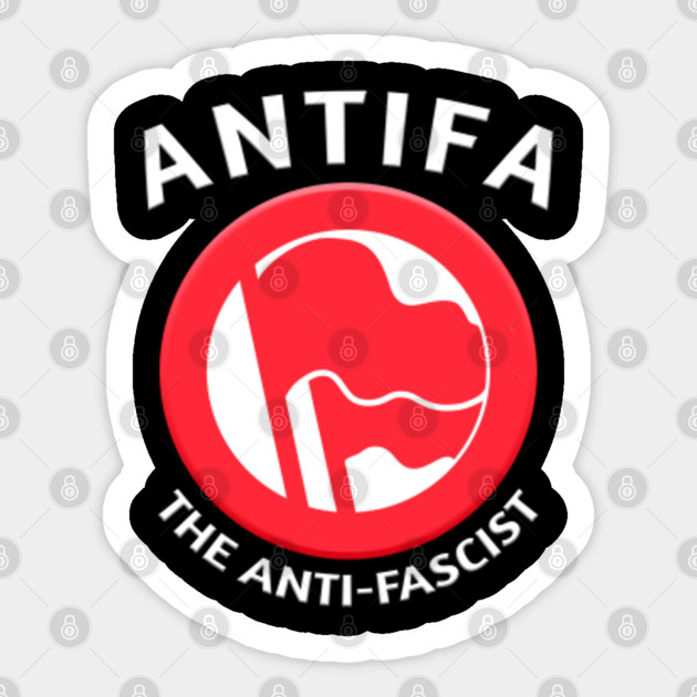 Antifa Antifa Sticker Teepublic Uk