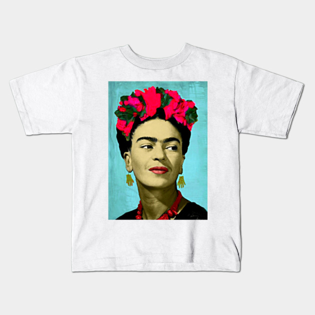 Vintage Retro Frida Tshirt Kahlo Love Painting Supplies Mexican