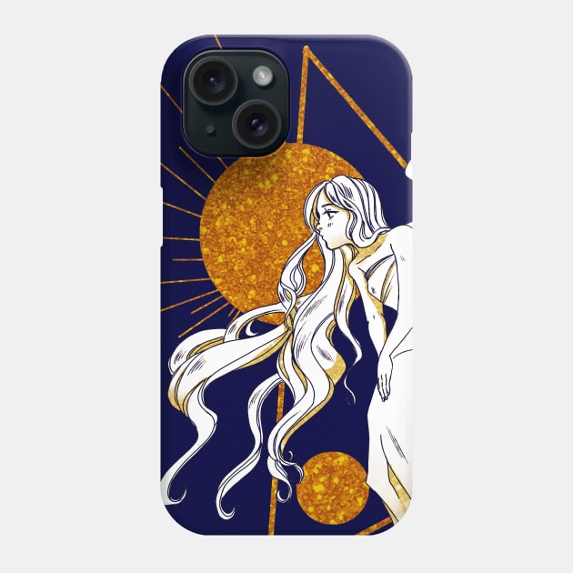 Angelic Sun Phone Case by RaissART 23