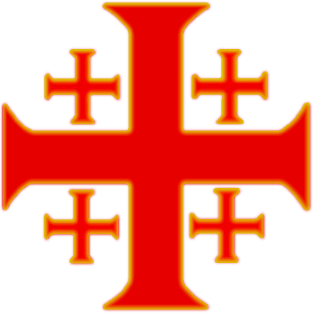 Jerusalem Cross Magnet