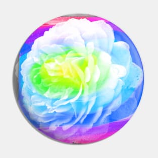 Abstract Rose Photography Art Pin