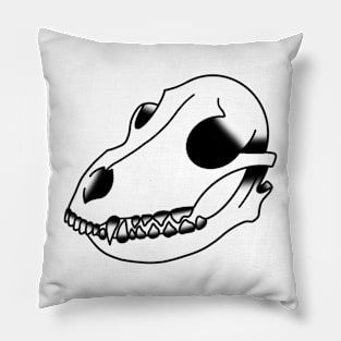 Dog Skull Pillow