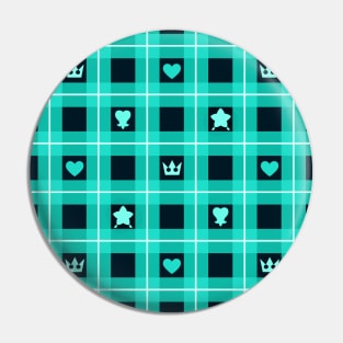 SoRiKai Plaid Pin