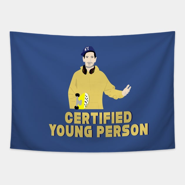 Certified Young Person Tapestry by Mike Ralph Creative