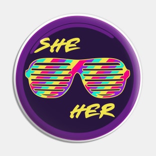 She/Her Pin