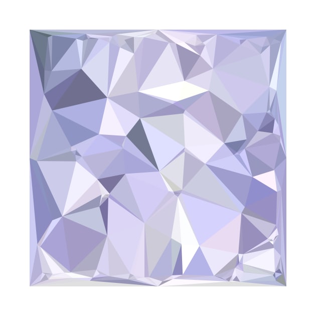 Lavender Abstract Low Polygon Background by retrovectors