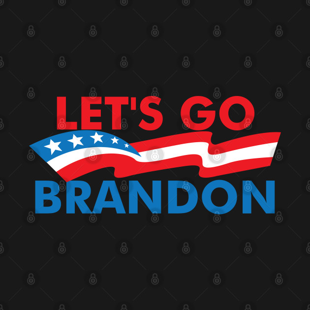 Disover let's go brandon USA Flag - Brandon - T-Shirt