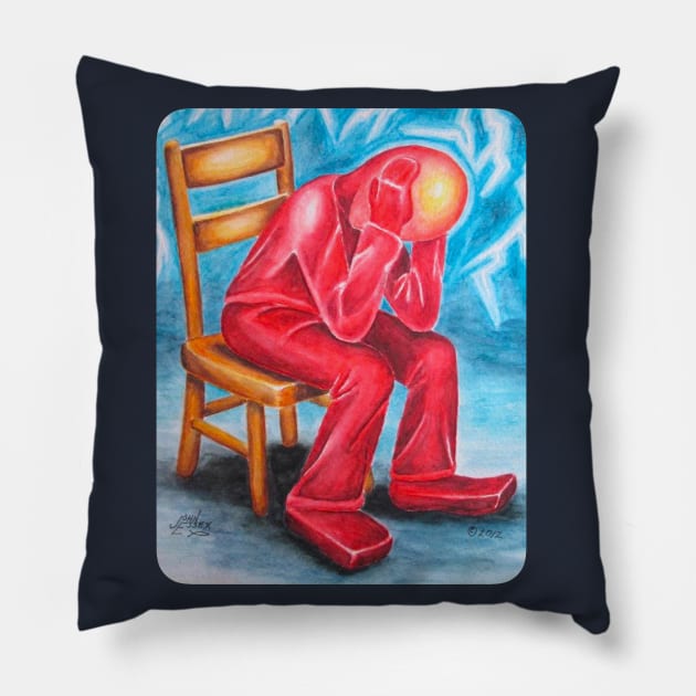 The Storm Pillow by EssexArt_ABC