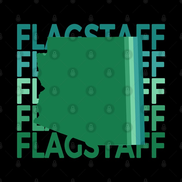 Flagstaff Arizona Green Repeat by easytees