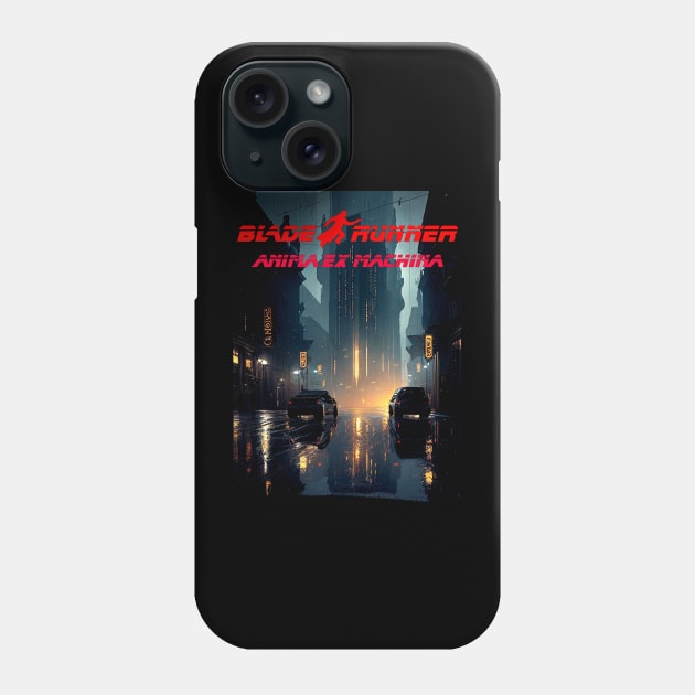 Blade Runner Anima ex machina Phone Case by BarrySullivan