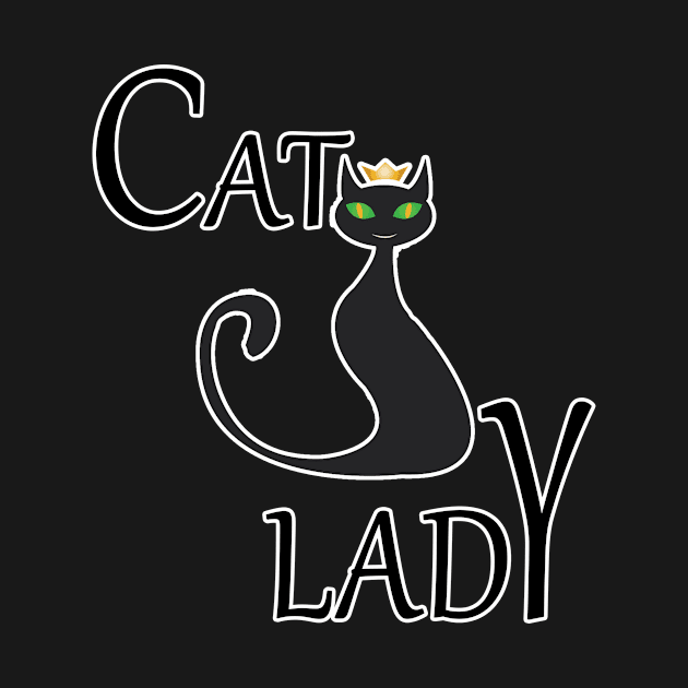 Crazy Cat lady, Funny shirt for mom, girlfriend, sister, cat lovers. by Goods-by-Jojo