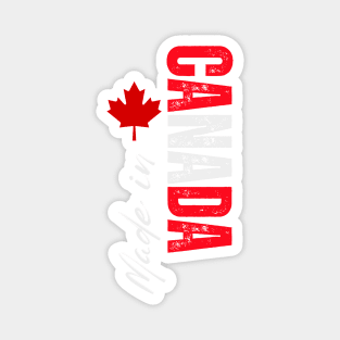 Proud canadian, Canada flag Magnet