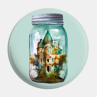 House Jar Pin