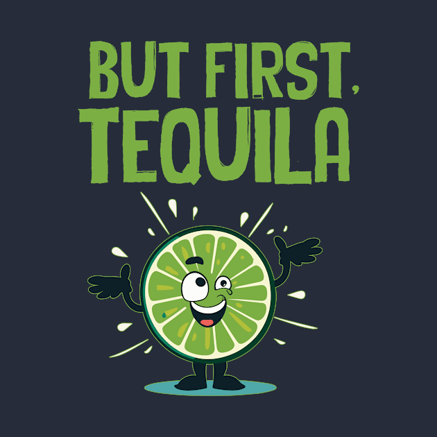 but first, tequila by Kingrocker Clothing