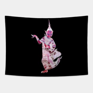 Thailand Kinnaree – Figure Of Spiritual Good Fortune Tapestry