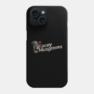 Kacey Musgraves - Vintage Microphone Phone Case