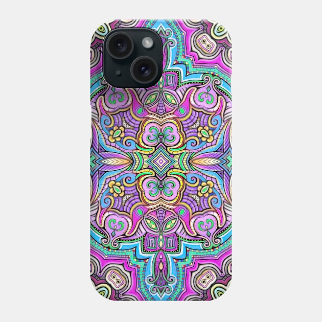 Flower Garden of Life Phone Case by Master Spektr