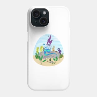 Sea Serpent Mermaid Phone Case