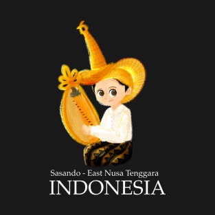 sasando from indonesia by xoalsohanifa T-Shirt