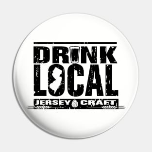 NJ DRINK LOCAL Pin