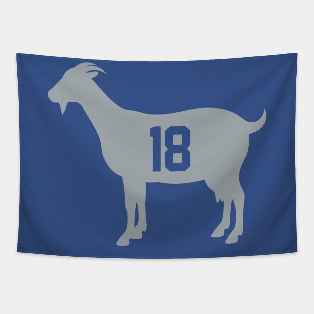 Indianapolis Colts Goat Tapestry by N8I