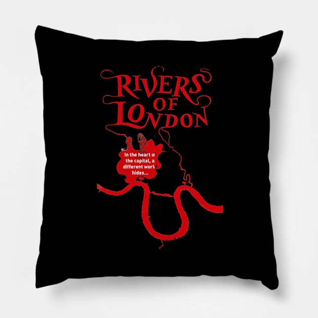 Rivers Of London Pillow by saundank