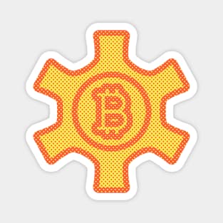 BITCOIN IS MY FORTUNE WHEEL Magnet