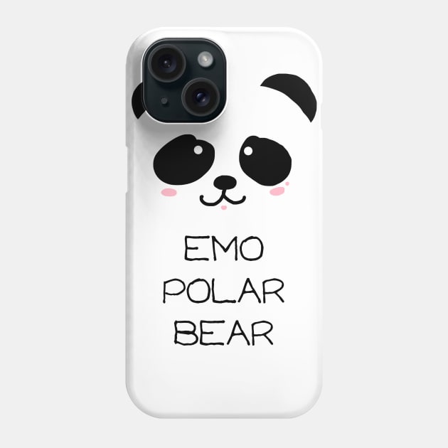 emo polAr bear Phone Case by BerryBlossoms