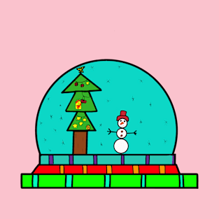 Snowball​ and​ ​snowman T-Shirt