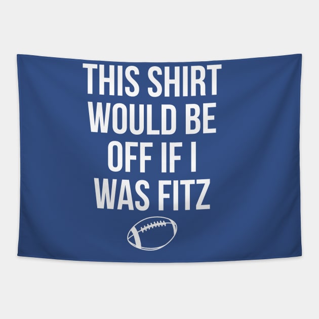 Fitzpatrick Buffalo Take Your Shirt Off Tapestry by PodDesignShop