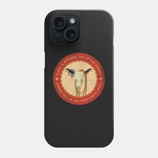 Today is National Day of the Cowboy Badge Phone Case