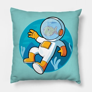 Scuba Fish Pillow