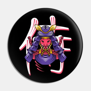 Mice Samurai Pin