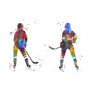 Hockey Player Girl T-Shirt