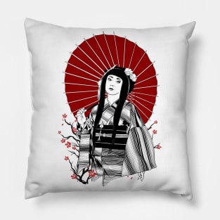 Lady blossom Pillow