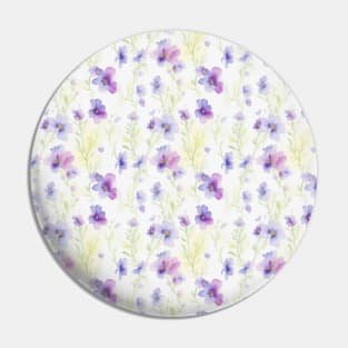 Stunning Wild Flower Pattern Design Pin
