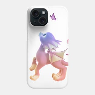 Little Dragon with Butterfly 3 Phone Case