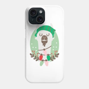 Christmas llama Phone Case