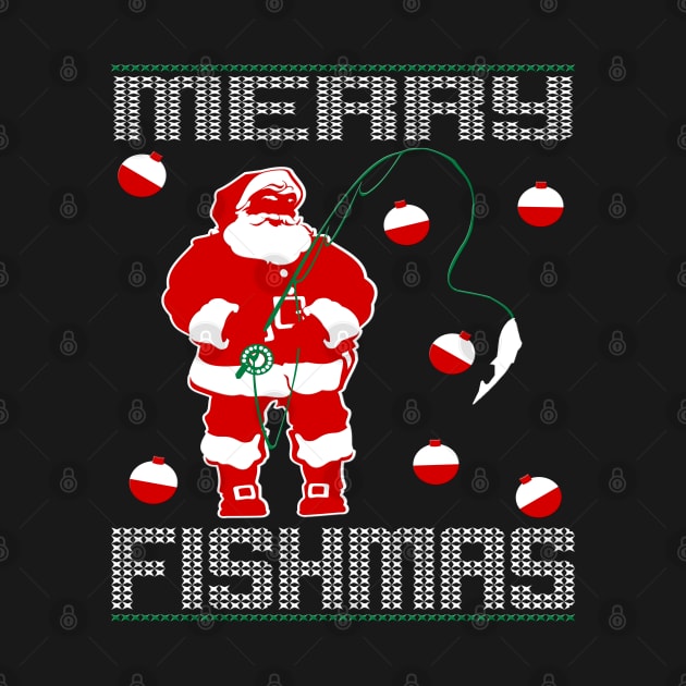 Merry Fishmas Ugly Christmas by EthosWear