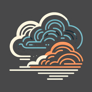 Abstract Cloudscape T-Shirt